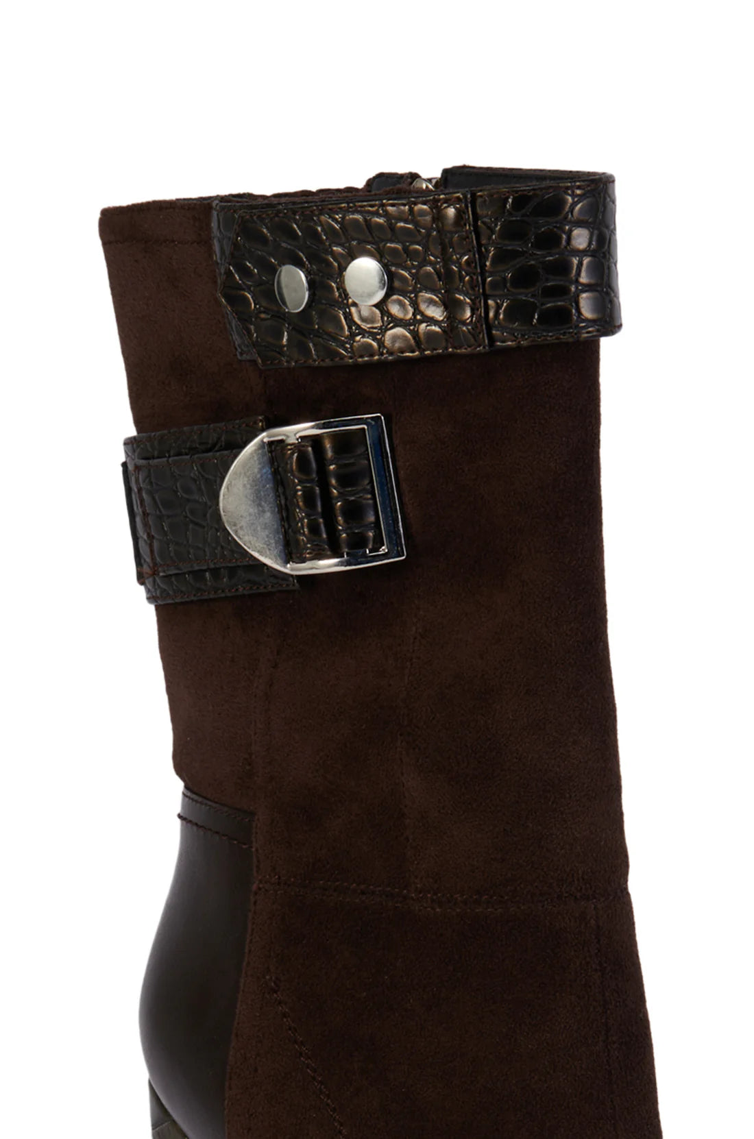 BROWN HEELED BOOTIE