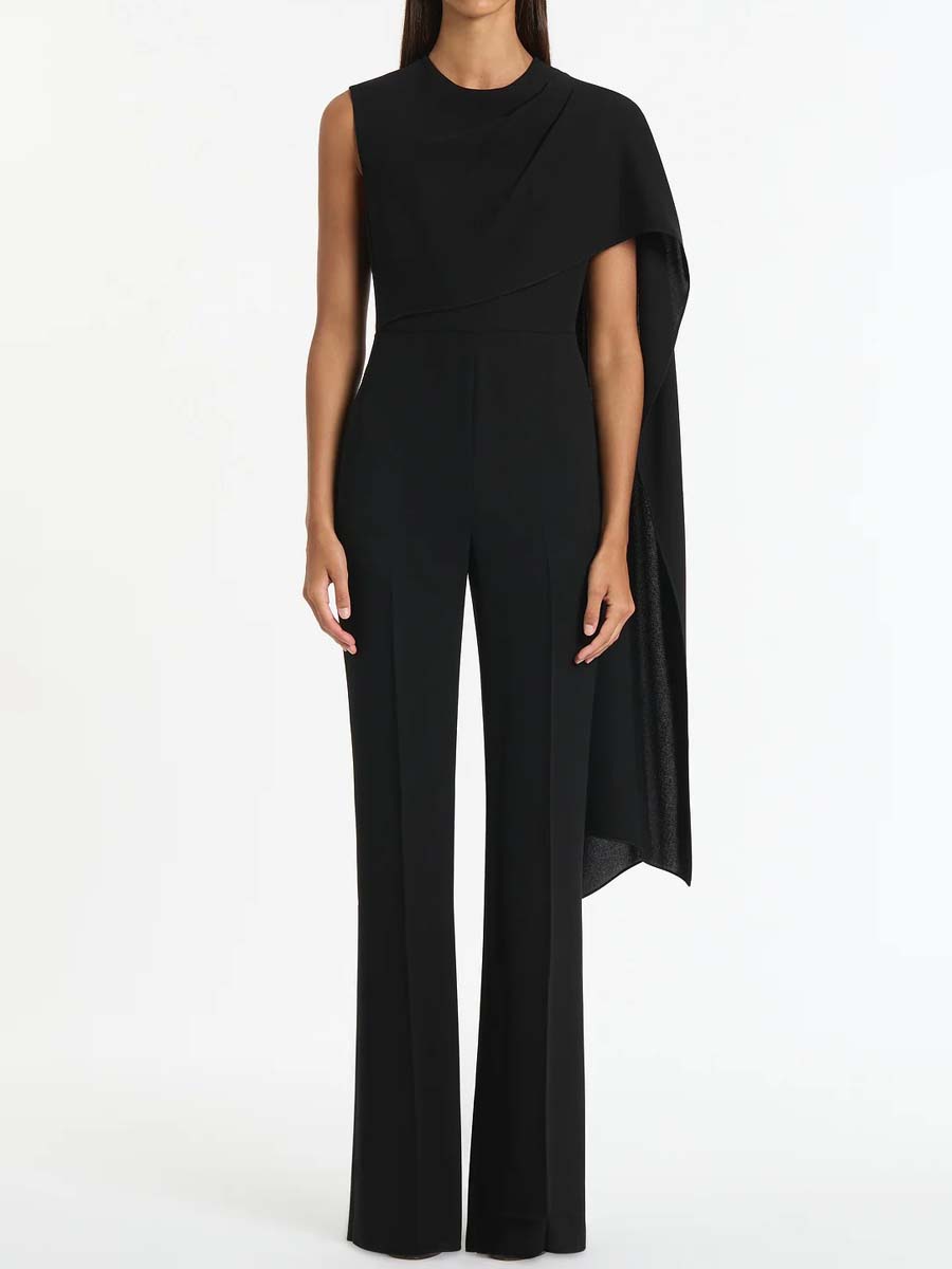 Asymmetric One Shoulder 2-piece Set
