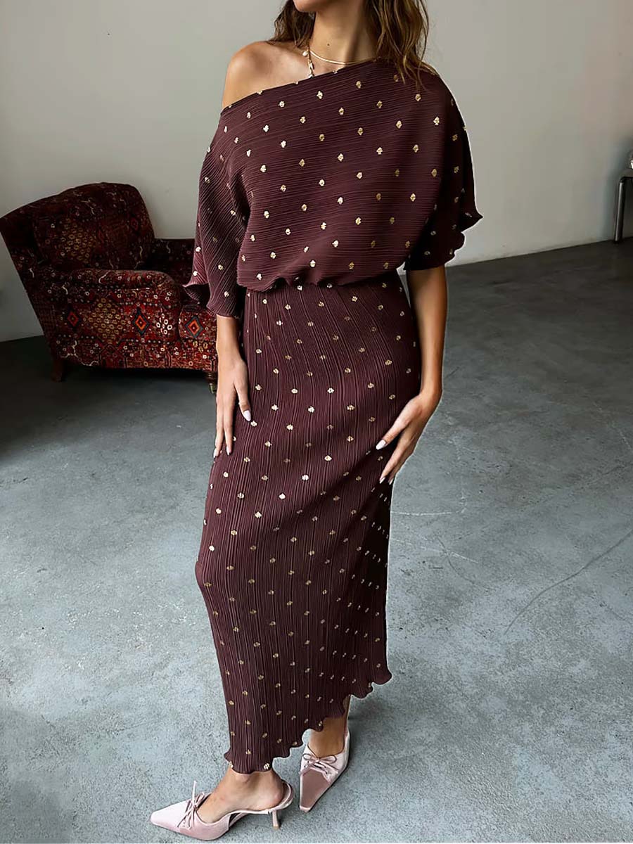 Elegant Elasticated Waist Dress