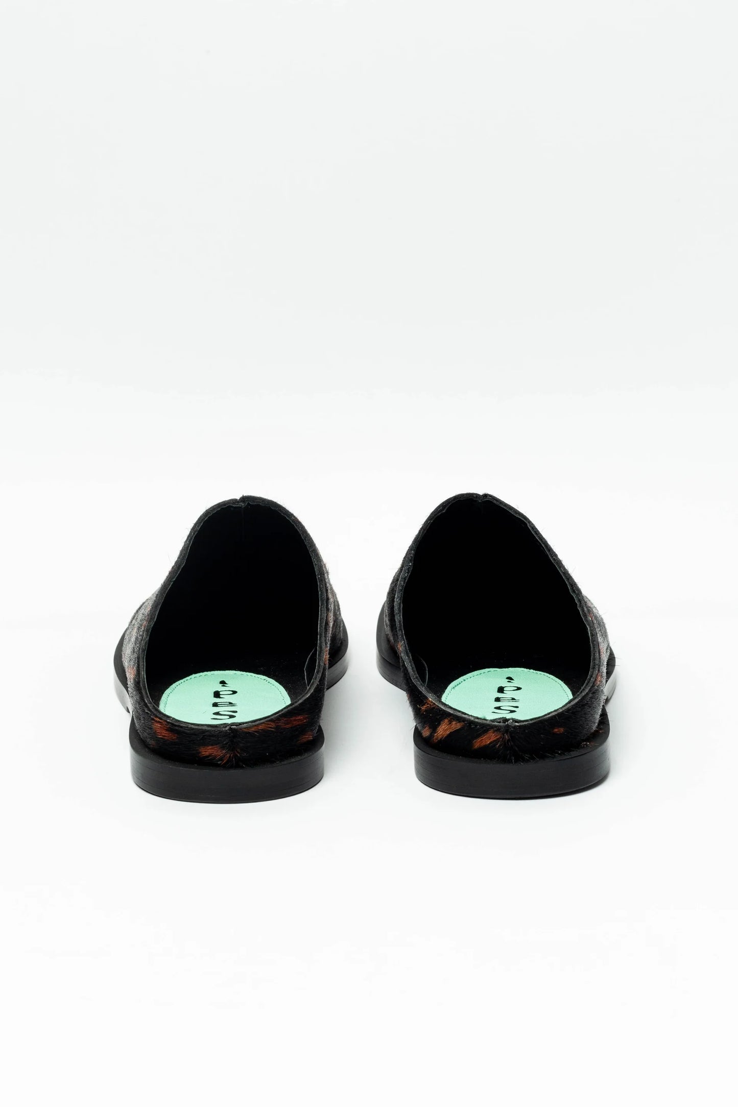 Square Toe Slip On Mules