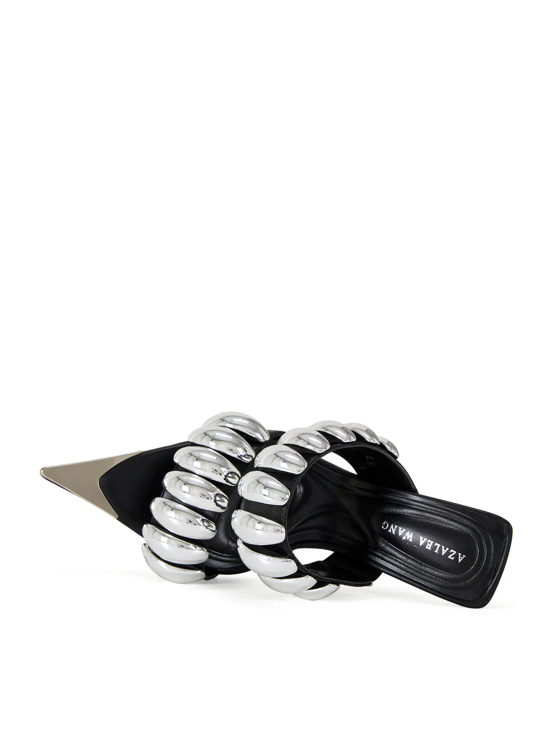 BLACK STILETTO SANDAL