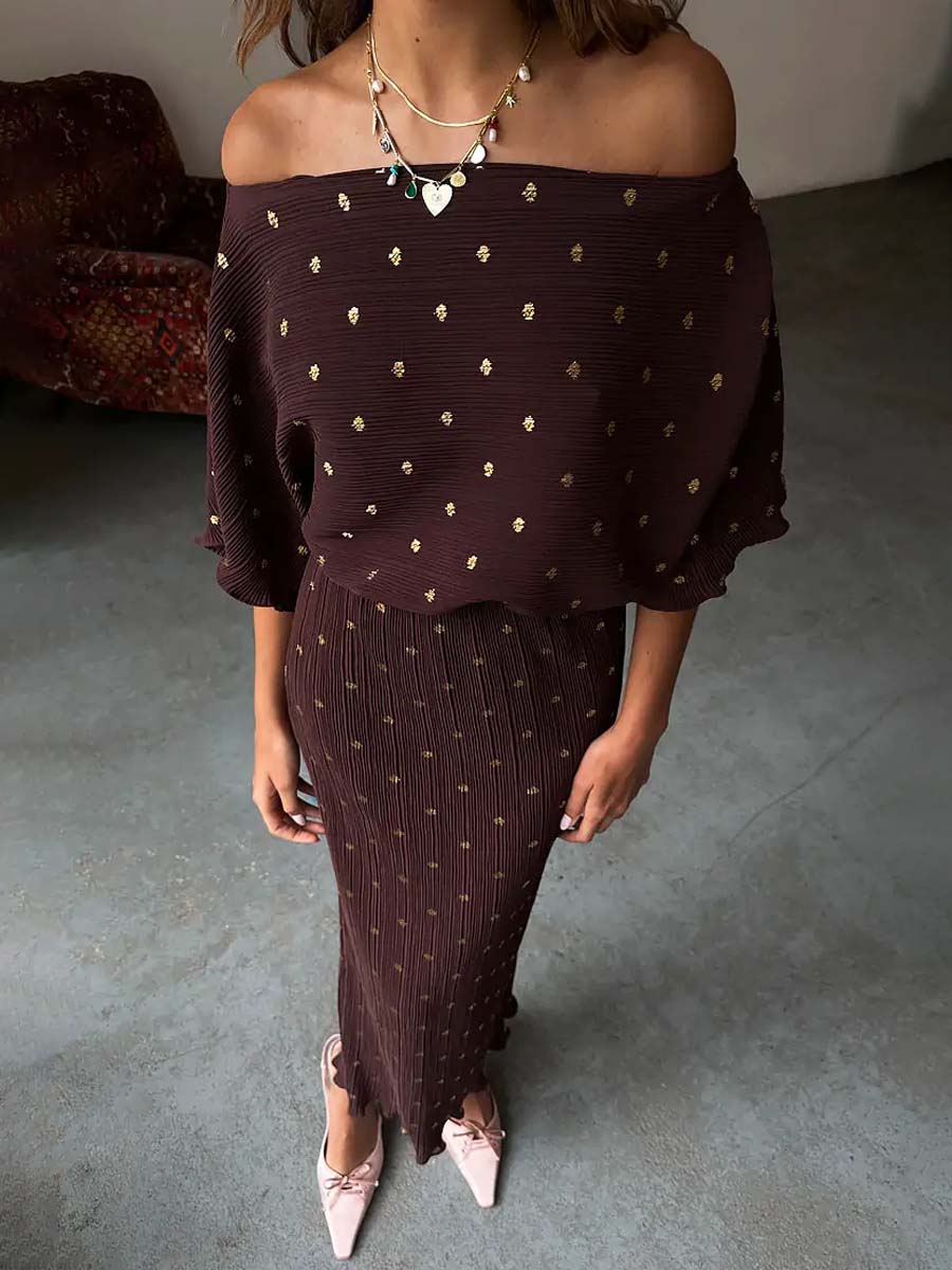 Elegant Elasticated Waist Dress