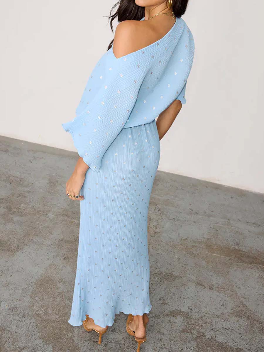 Elegant Elasticated Waist Dress