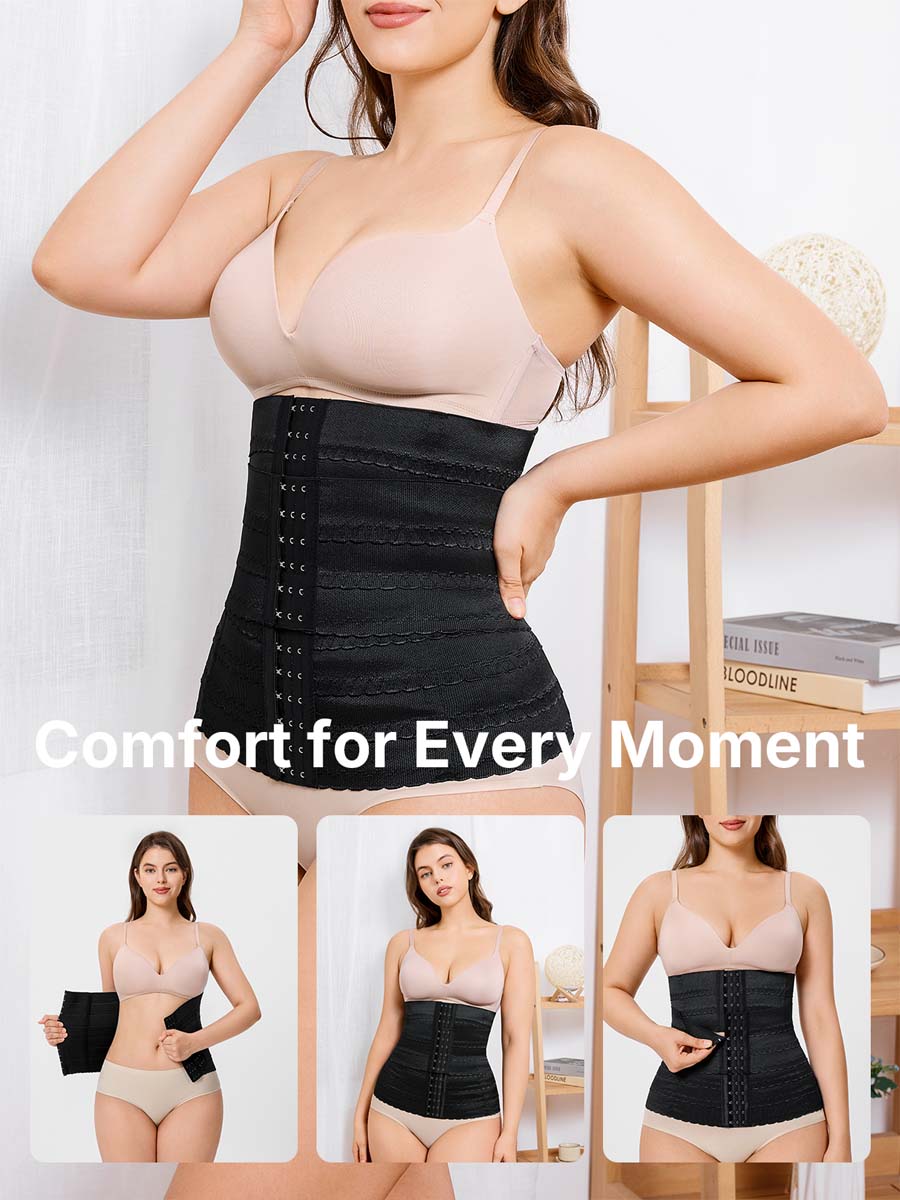 Breasted Waist Segmented Waist Cincher
