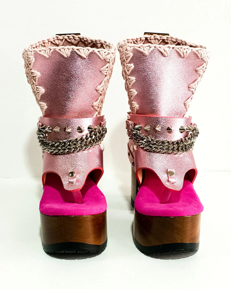 Pink Punk - Style Platform Sandals