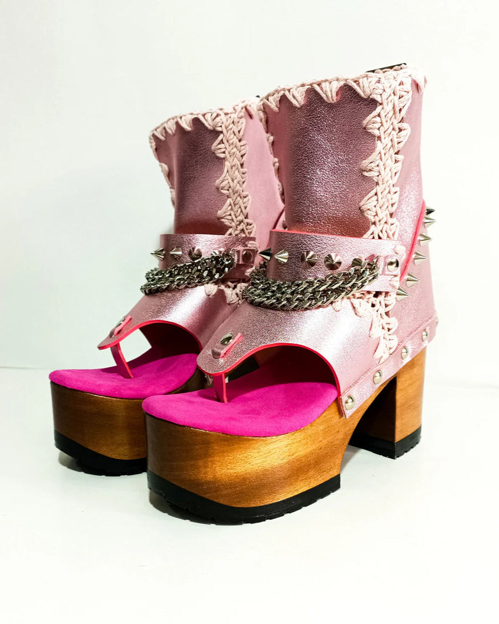 Pink Punk - Style Platform Sandals
