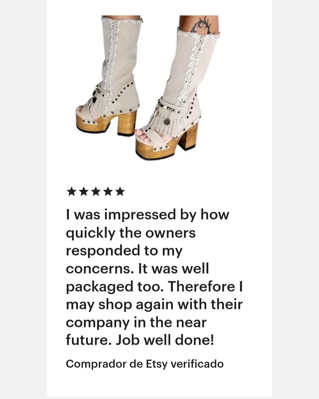 Punk - Style Platform Open - Toe Boots