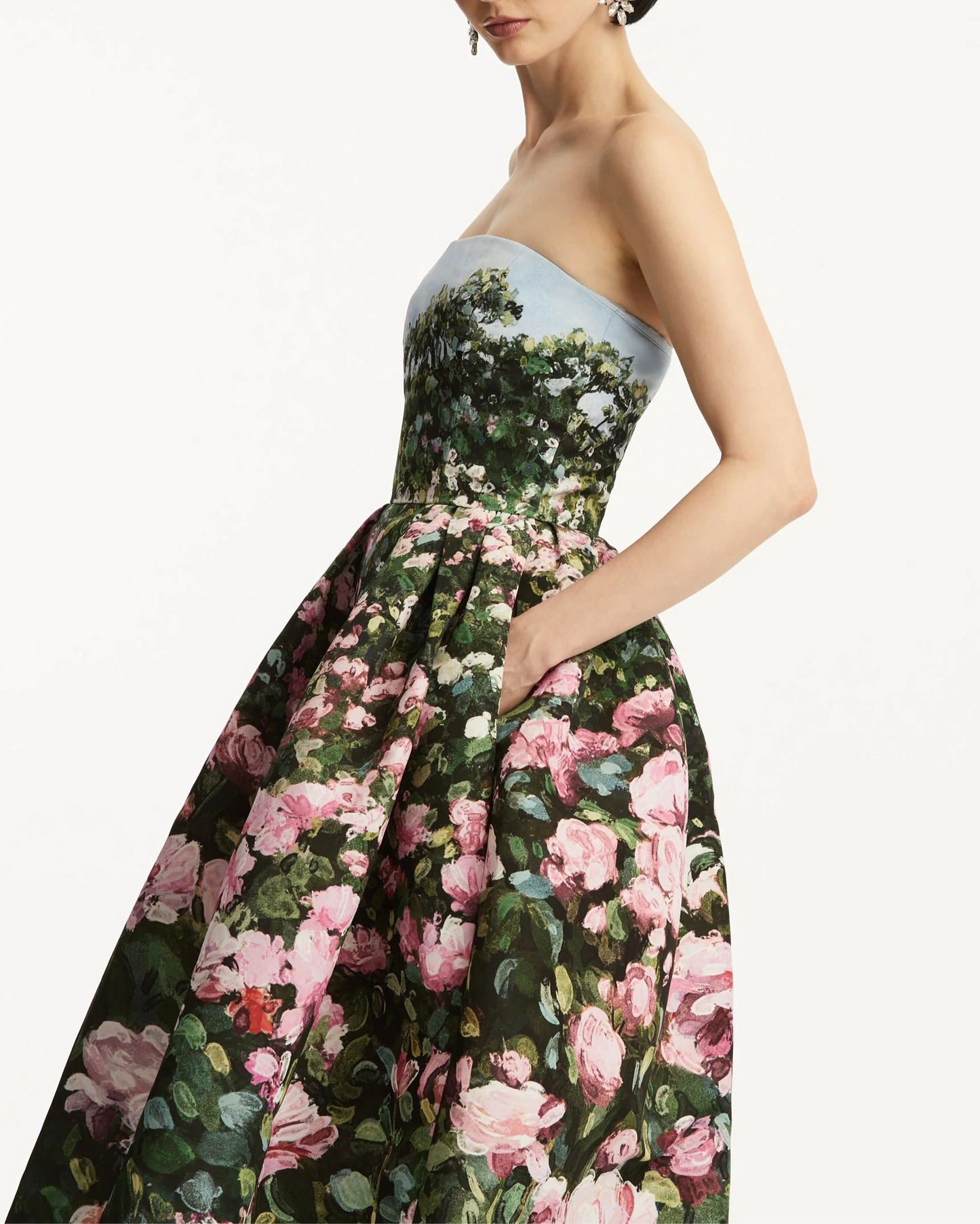 Floral Print Fashion Dress