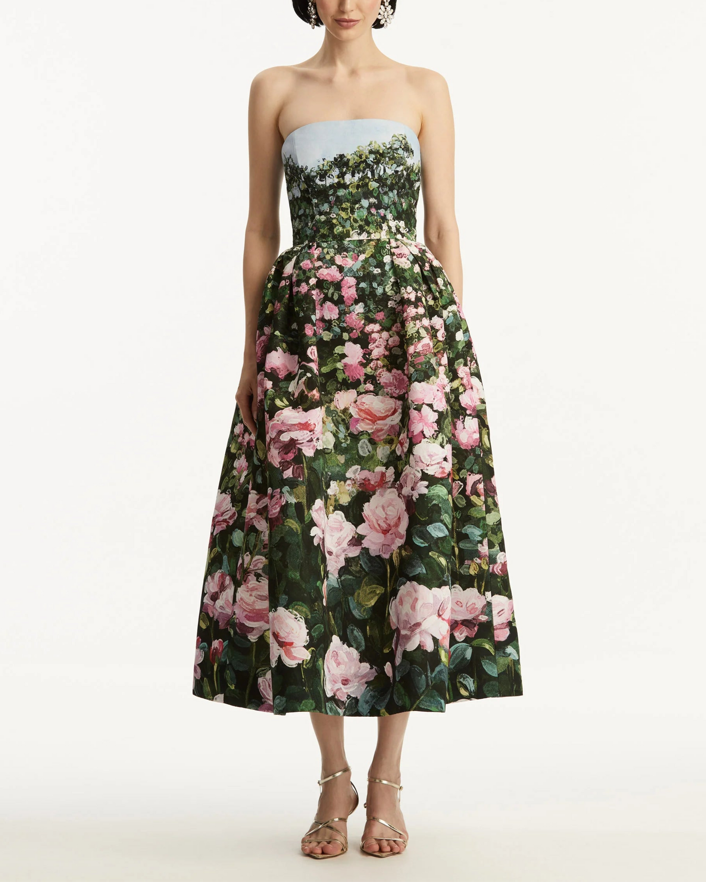 Floral Print Fashion Dress