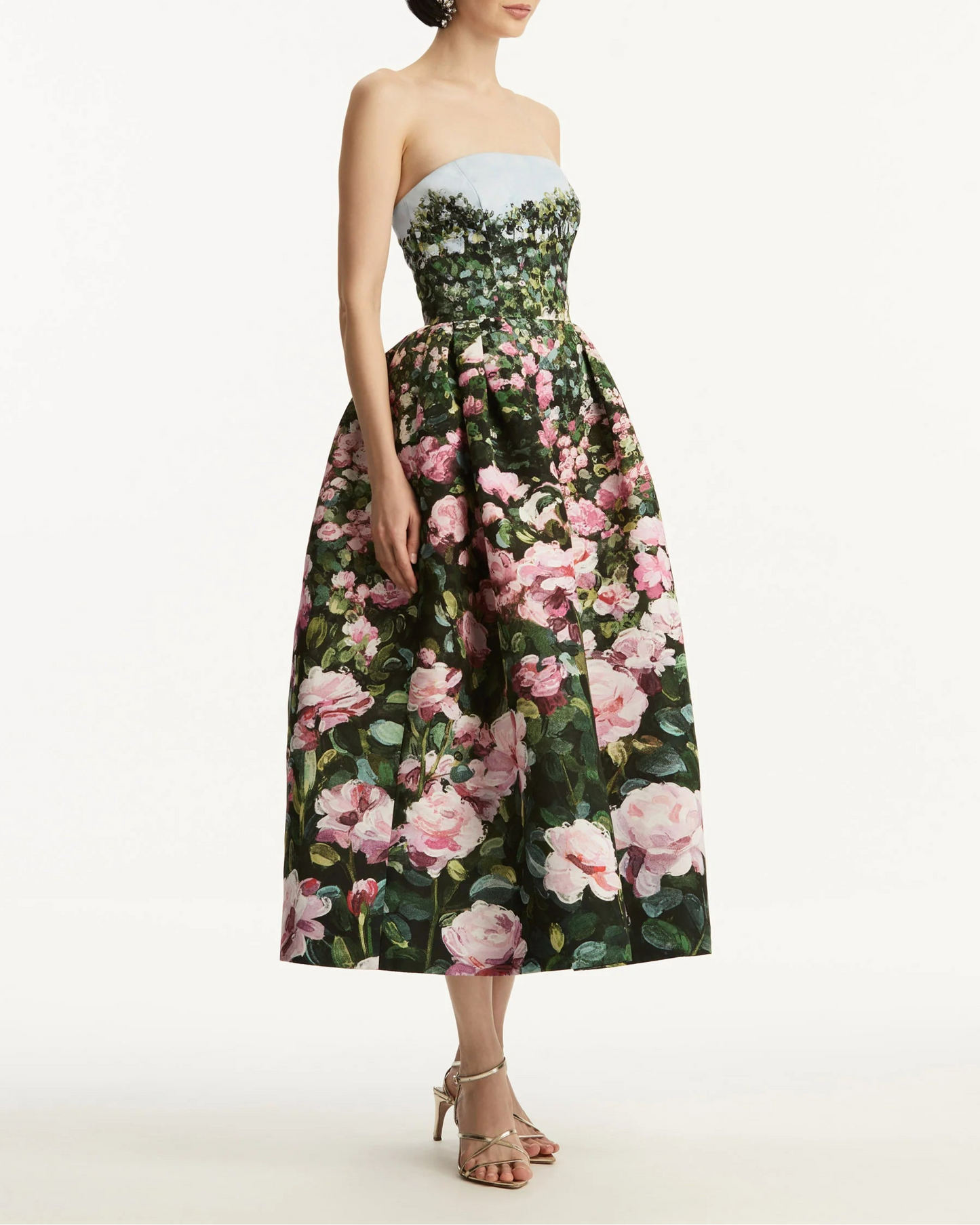 Floral Print Fashion Dress