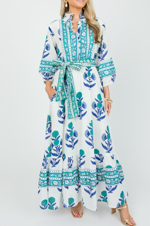 Printed Casual Loose Dress