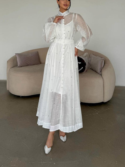 Elegant Soft Midi Dress