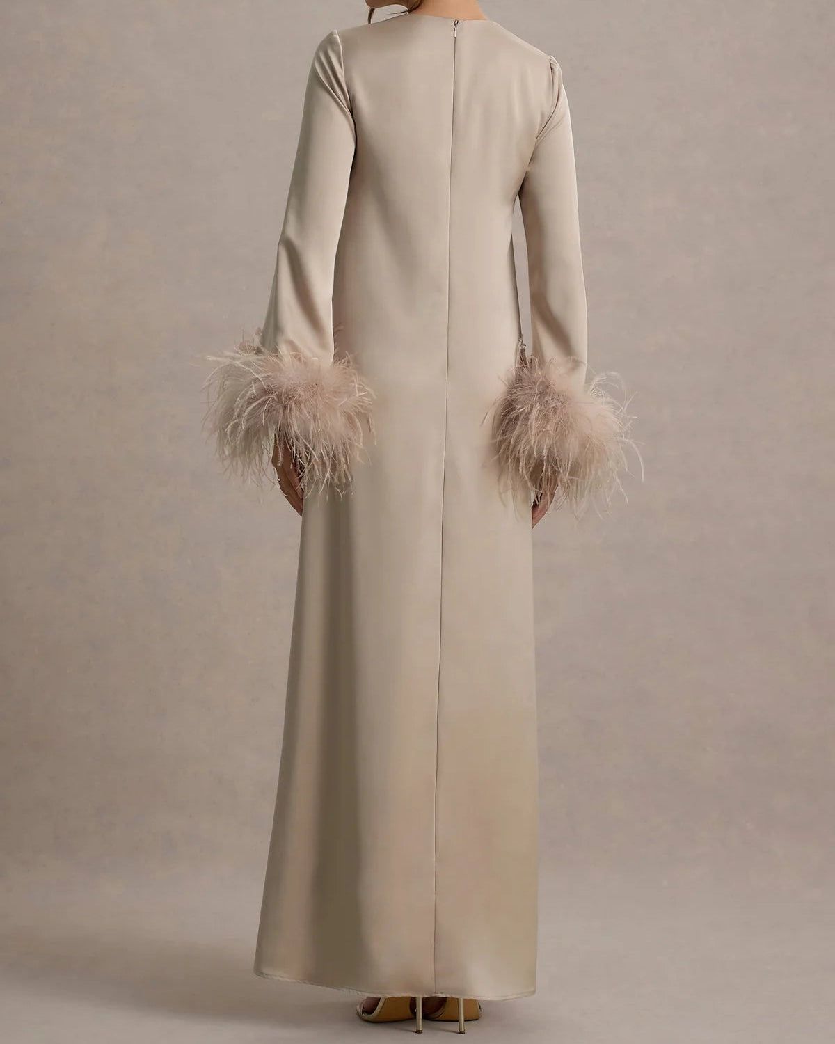 Printed Cheongsam - Style Bodycon Dress